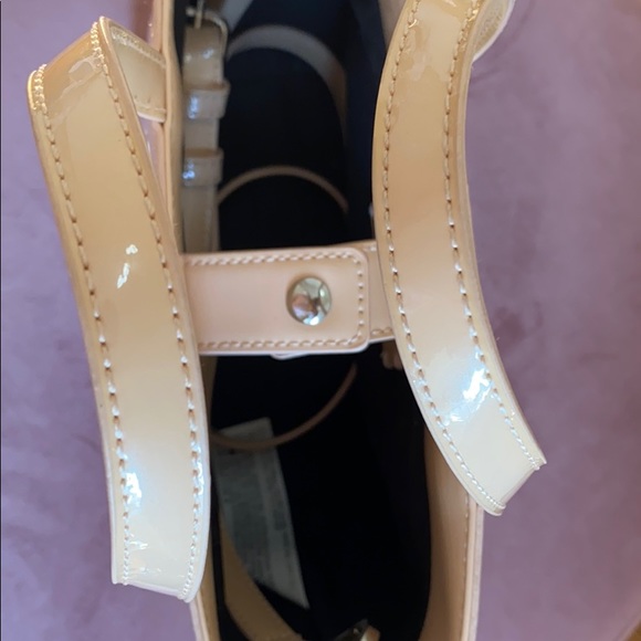 Cream Faux Leather Purse - Picture 2 of 3